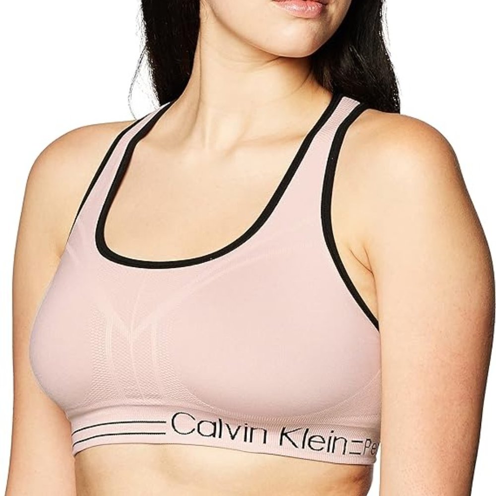Calvin Klein Women's Medium Impact Reversible Sports Bra